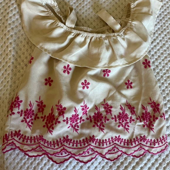 Blue Embroidered Two-Piece Set - Picture 4 of 5